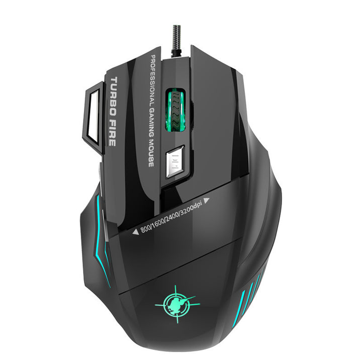 High-precision gaming mouse with adjustable DPI and RGB lighting Stornfield