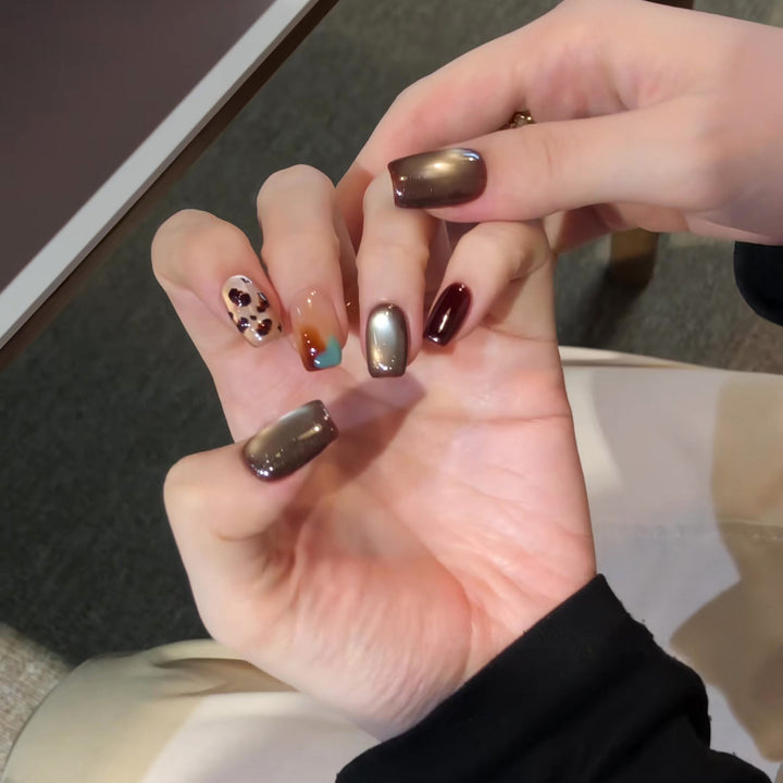 Artistic Press-On Nail Design Stornfield