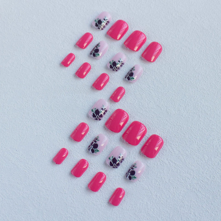 Floral Art Acrylic Nail Design Kit