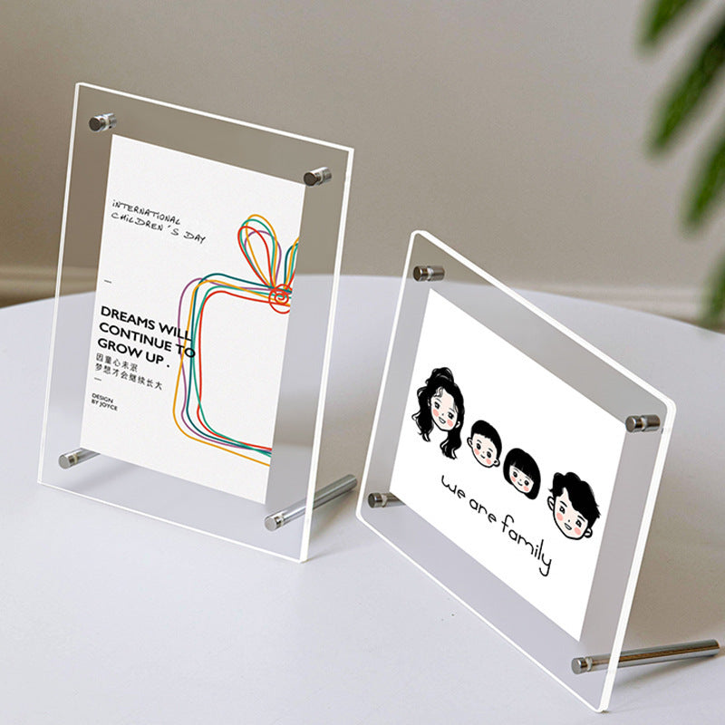 Acrylic Picture Frame Stand