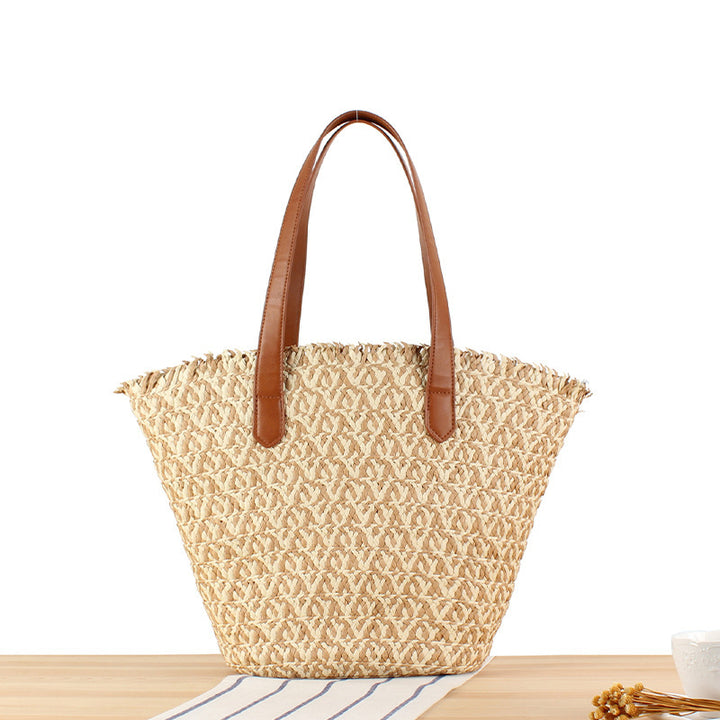 Elegant Basket Bag with Fine Pattern Stornfield