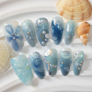 Decorative Themed Press-On Nail Art Set Stornfield
