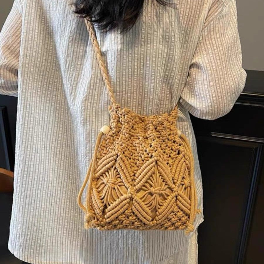 Macrame Crossbody Bag with Detail-Loving Pattern Stornfield