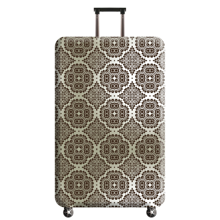 Women's Hard Shell Suitcase with Artistic Floral Pattern Stornfield