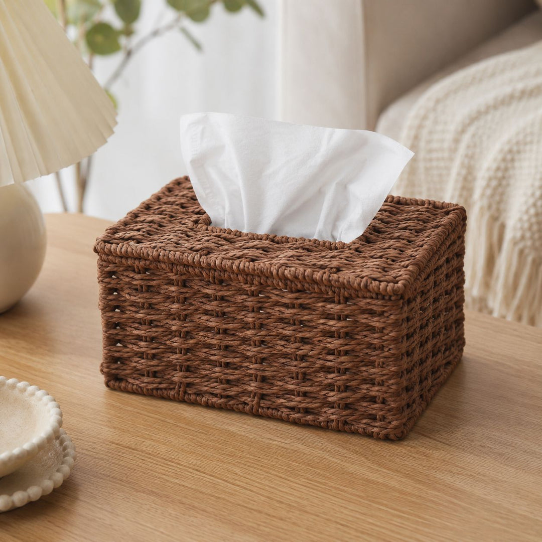 Woven Tissue Box Cover Stornfield