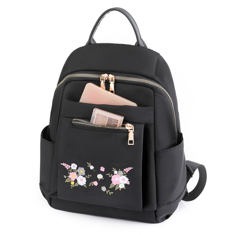 Floral Embroidered Backpack Stornfield