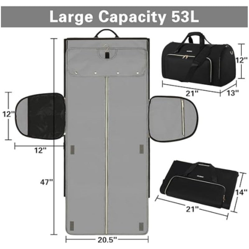 Multifunctional Business Bag with Integrated Suit Compartment Stornfield