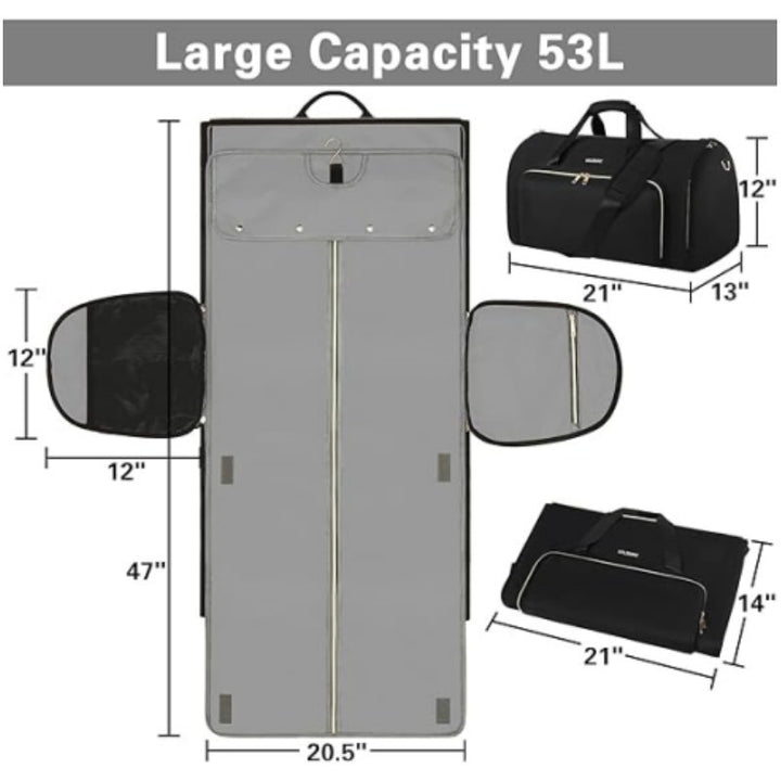 Multifunctional Business Bag with Integrated Suit Compartment Stornfield