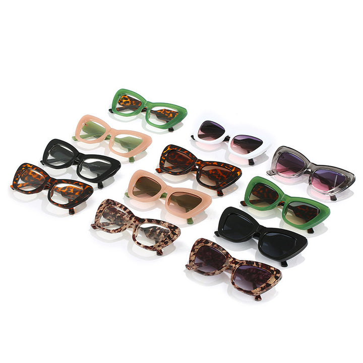 Fashion-Forward Geometric Frame Sunglasses Stornfield
