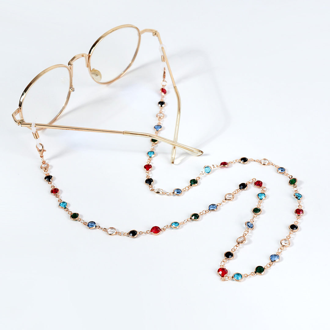 Decorative Gemstone Eyewear Chain Stornfield