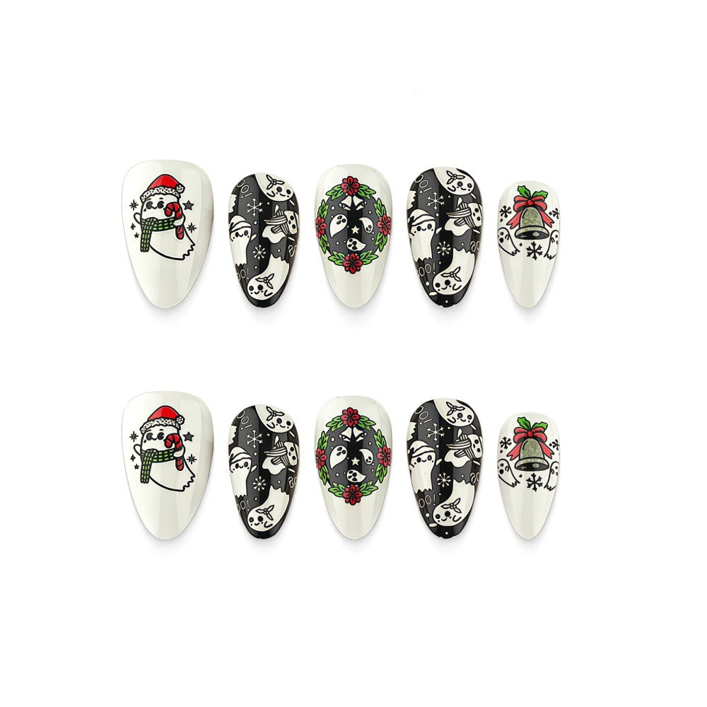 Artificial nails with Christmas design Stornfield