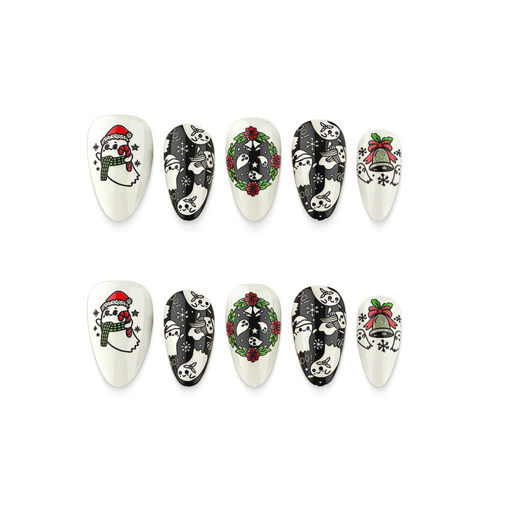 Artificial nails with Christmas design Stornfield