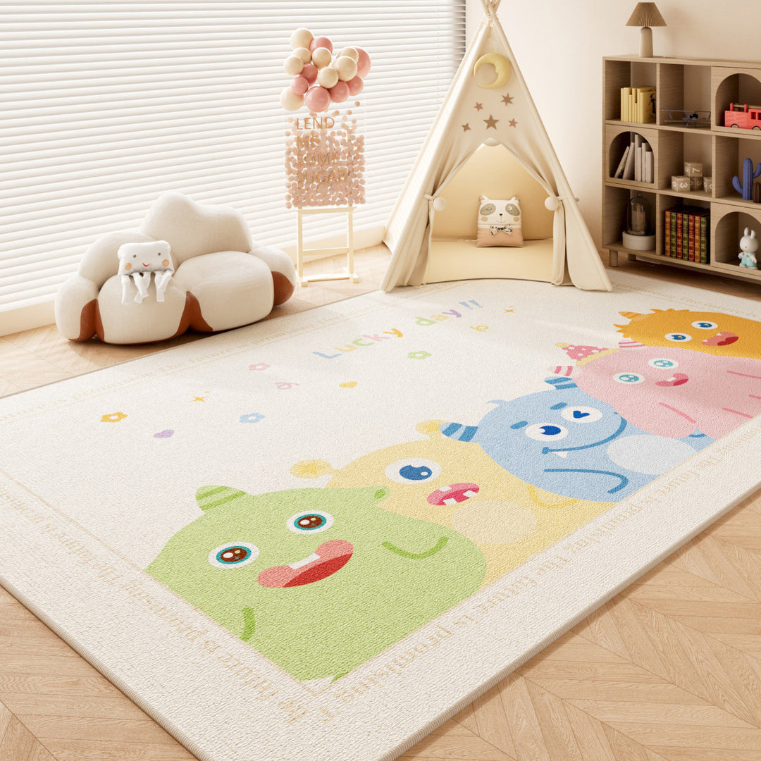 Playful Cartoon-Themed Area Rug Stornfield