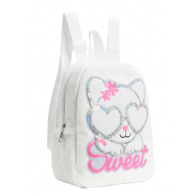 Plush backpack with animal design Stornfield
