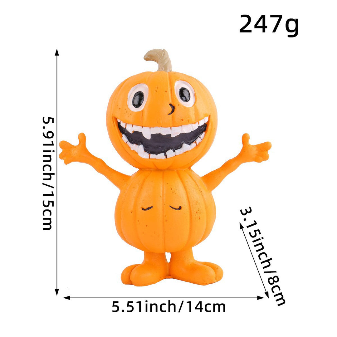 Funny Halloween Pumpkin Figure Stornfield