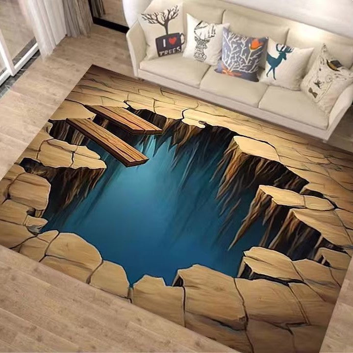 3D Horror-Inspired Entrance Mat
