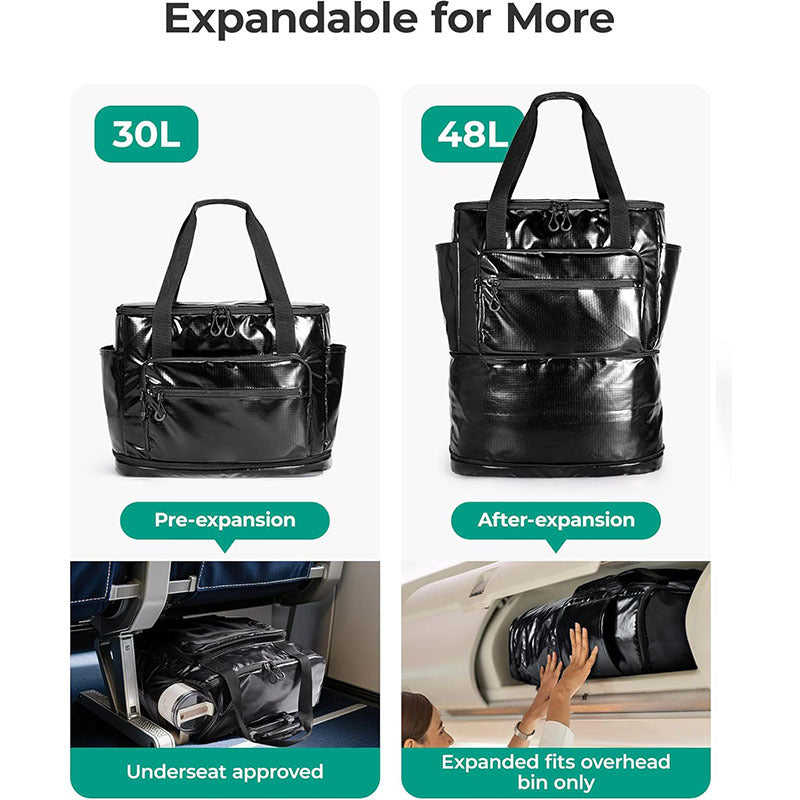 Rolling multifunctional travel bag with multiple compartments Stornfield