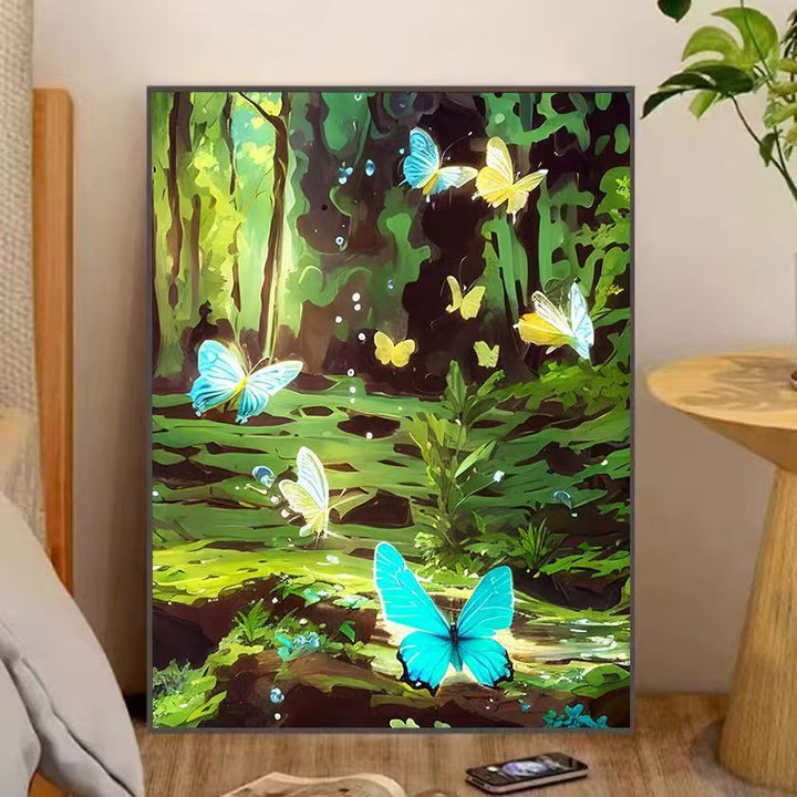 Fantasy Forest Butterfly Wall Art Stornfield