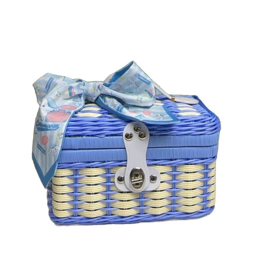 Women Robust Rattan Storage Box Stornfield