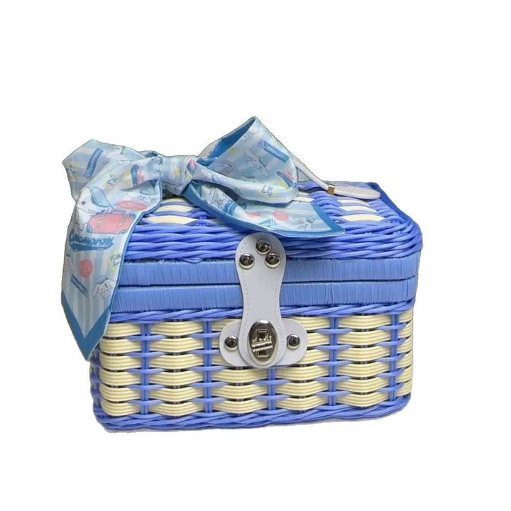Women Robust Rattan Storage Box Stornfield