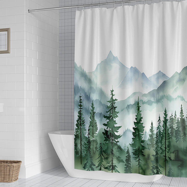Artistic Shower Curtain Stornfield