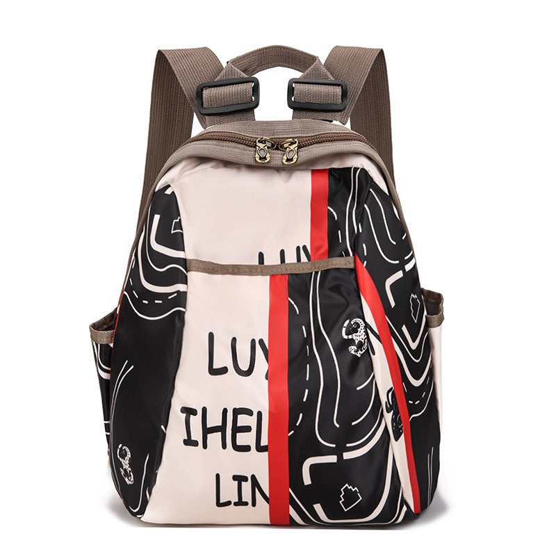 Stylish Graphic Print Backpack Stornfield