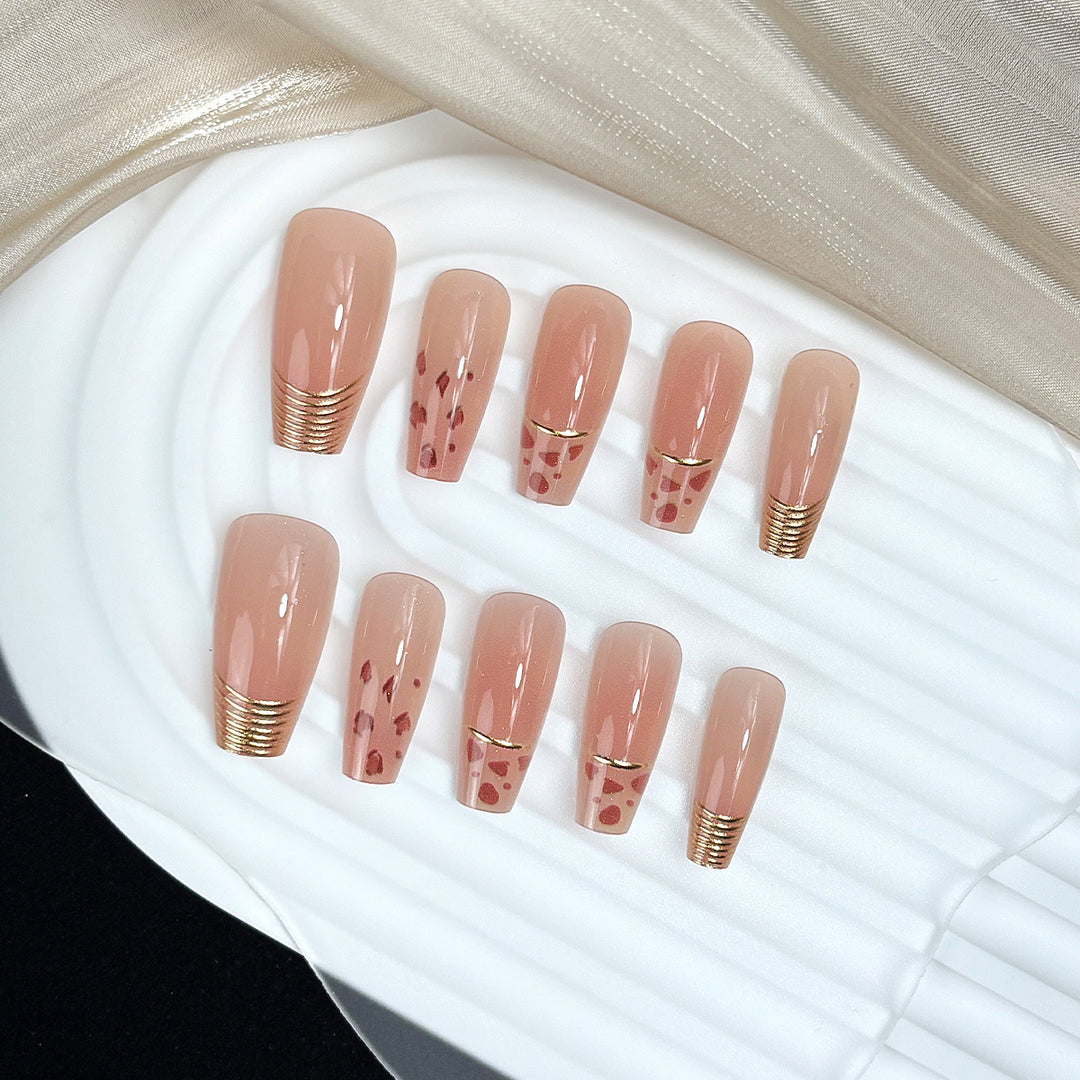 Elegant Press-On Nail Design Stornfield