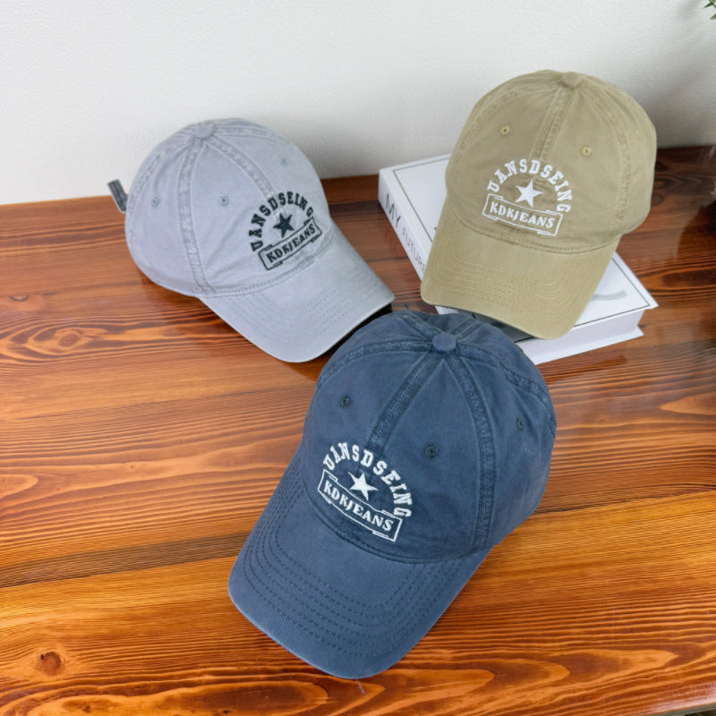 Men's Distressed Vintage Style Baseball Cap Stornfield