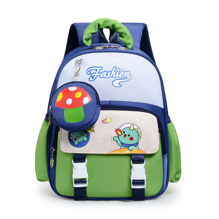 Playful Cartoon-Themed School Backpack Stornfield