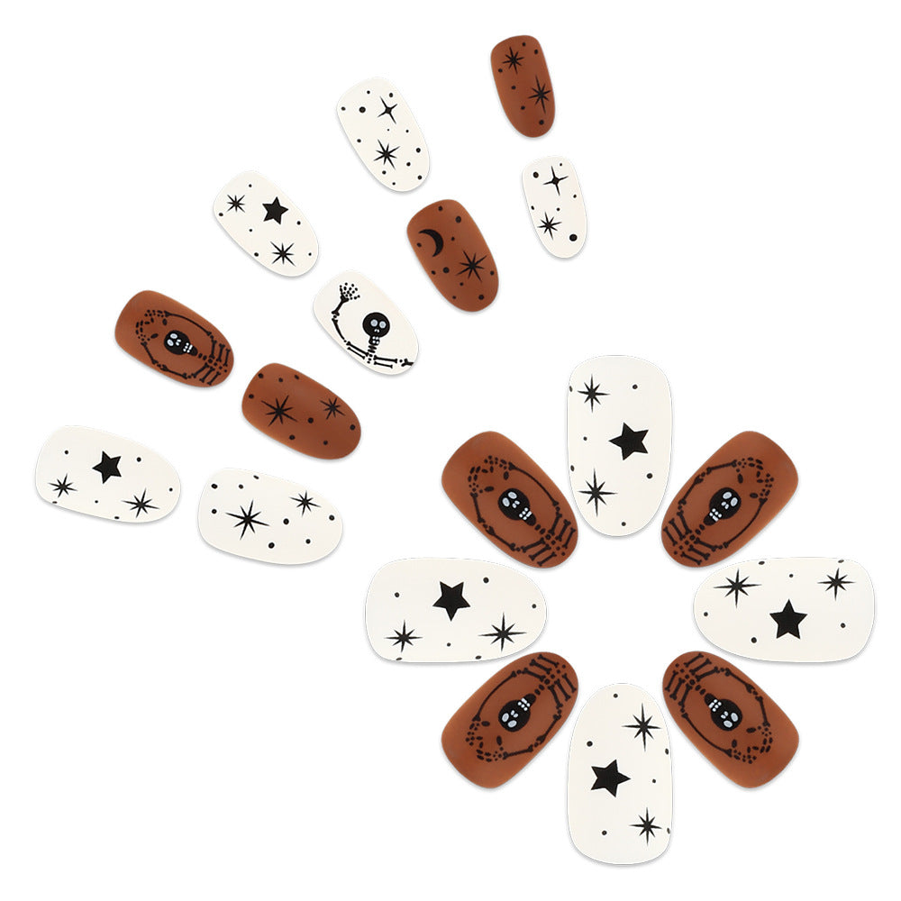 Themed Halloween Press-On Nail Art Set Stornfield