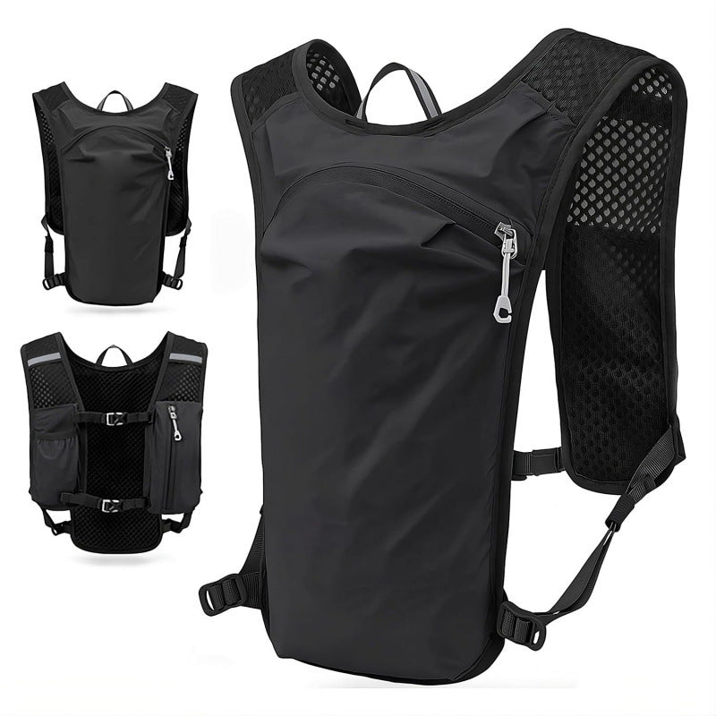 Sporty Hydration Backpack with Breathable Mesh Inserts Stornfield