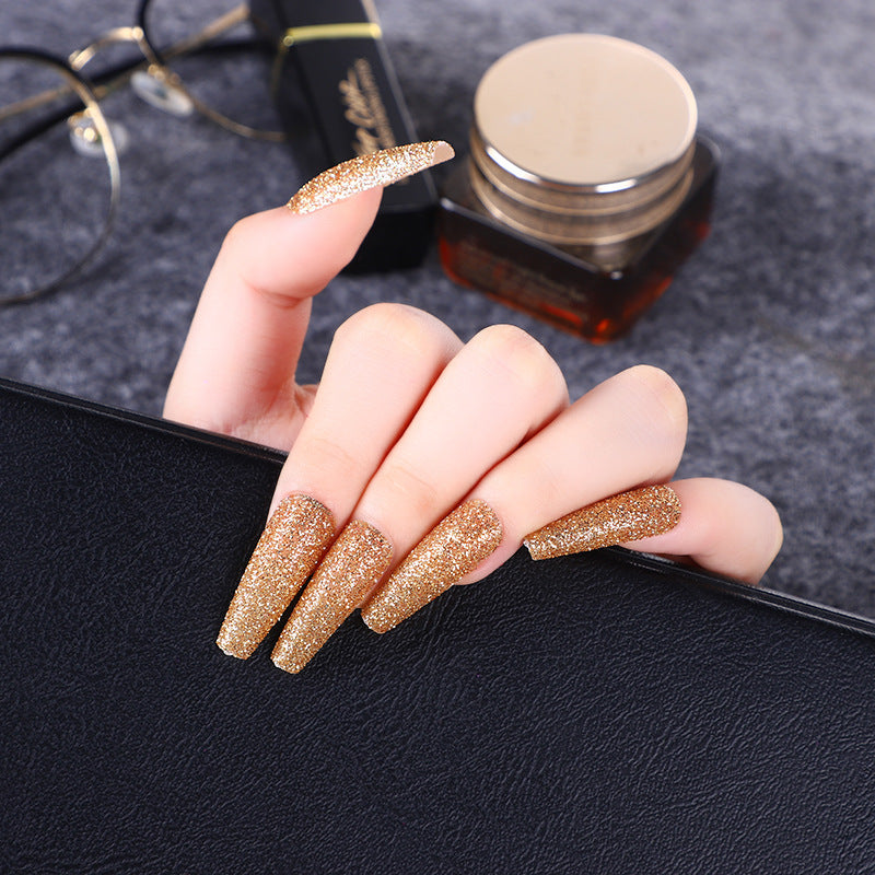 High-quality artificial nails with glitter effects Stornfield