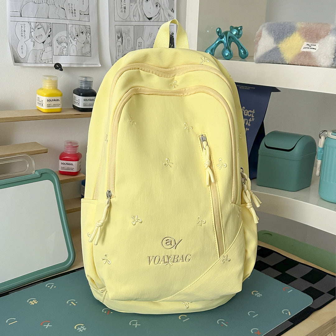 Stylish Embroidered Backpack Stornfield 1791205781