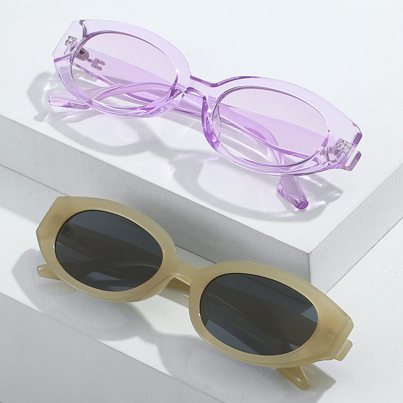 Fashion-Forward Statement Oval Sunglasses Stornfield