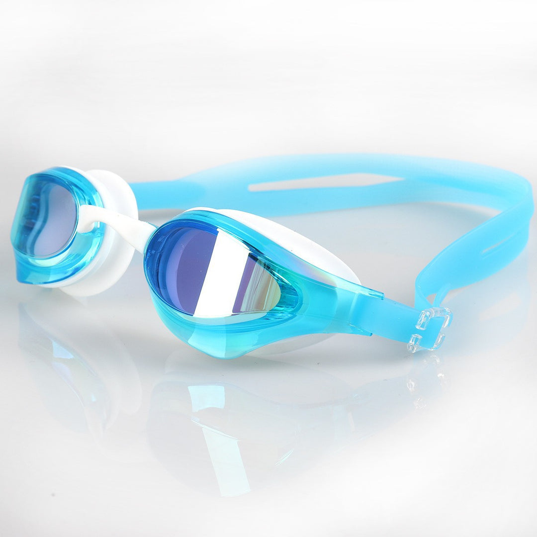 Sports swimming goggles with adjustable headband and anti-fog technology Stornfield