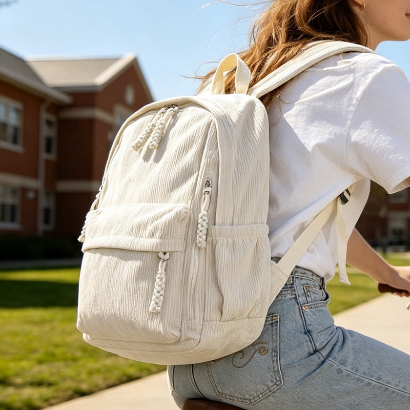 Corduroy Chic Backpack Stornfield