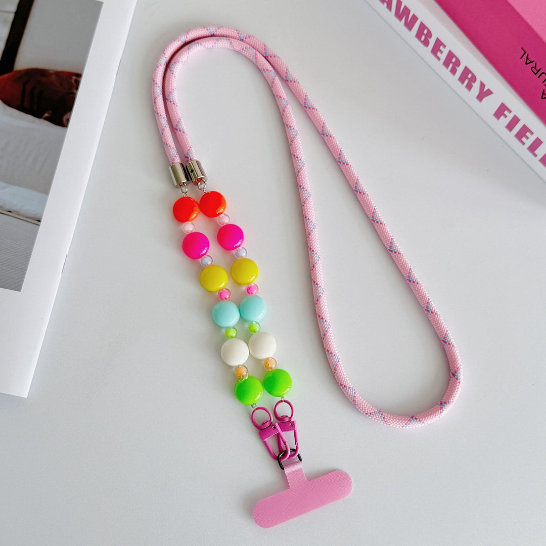 Phone chain with colorful beads Stornfield
