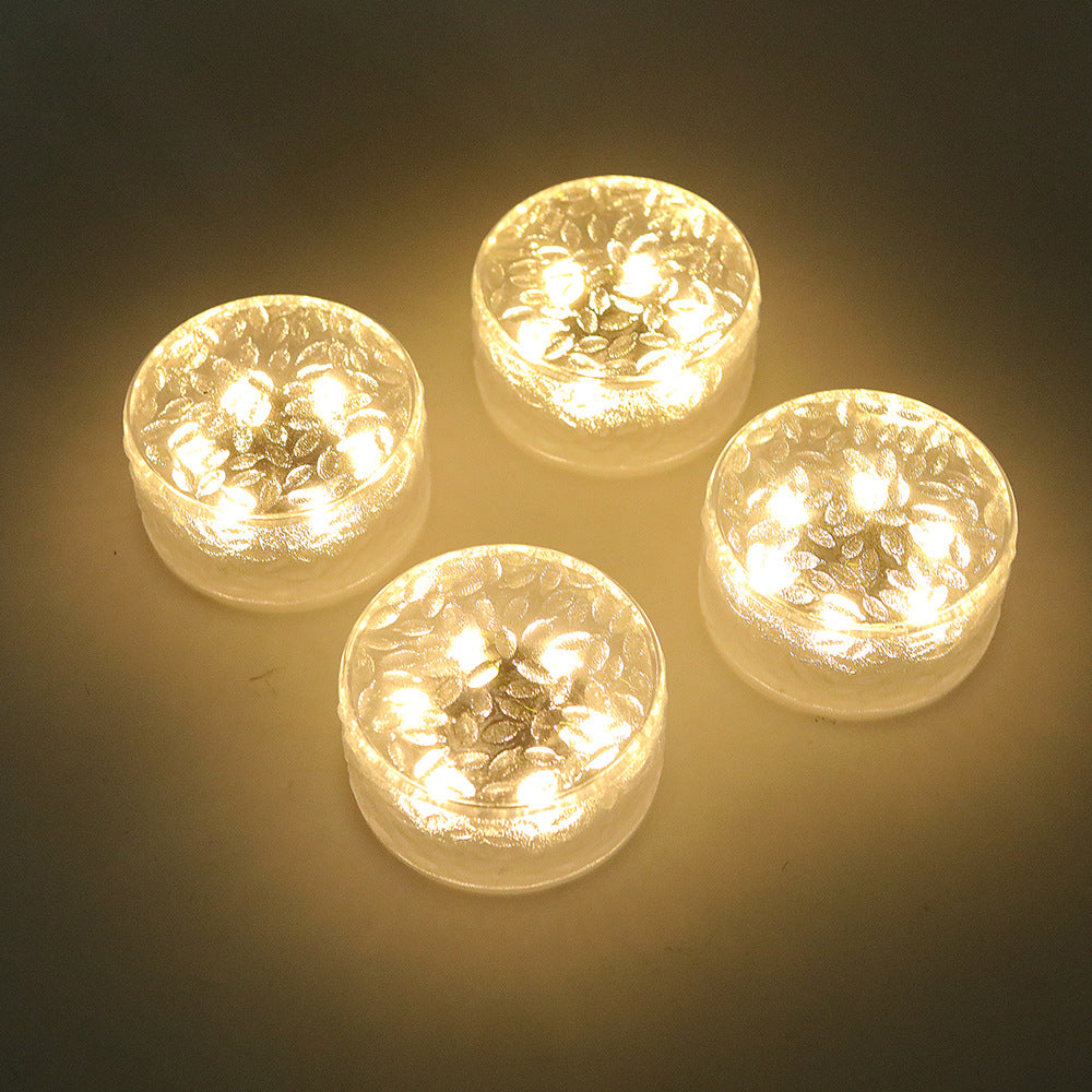 Frosted Glass In-Ground Solar Pathway LED Lights Stornfield