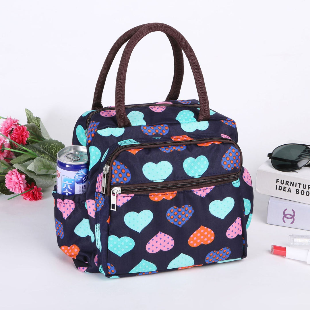 Cat Pattern Insulated Lunch Tote Stornfield