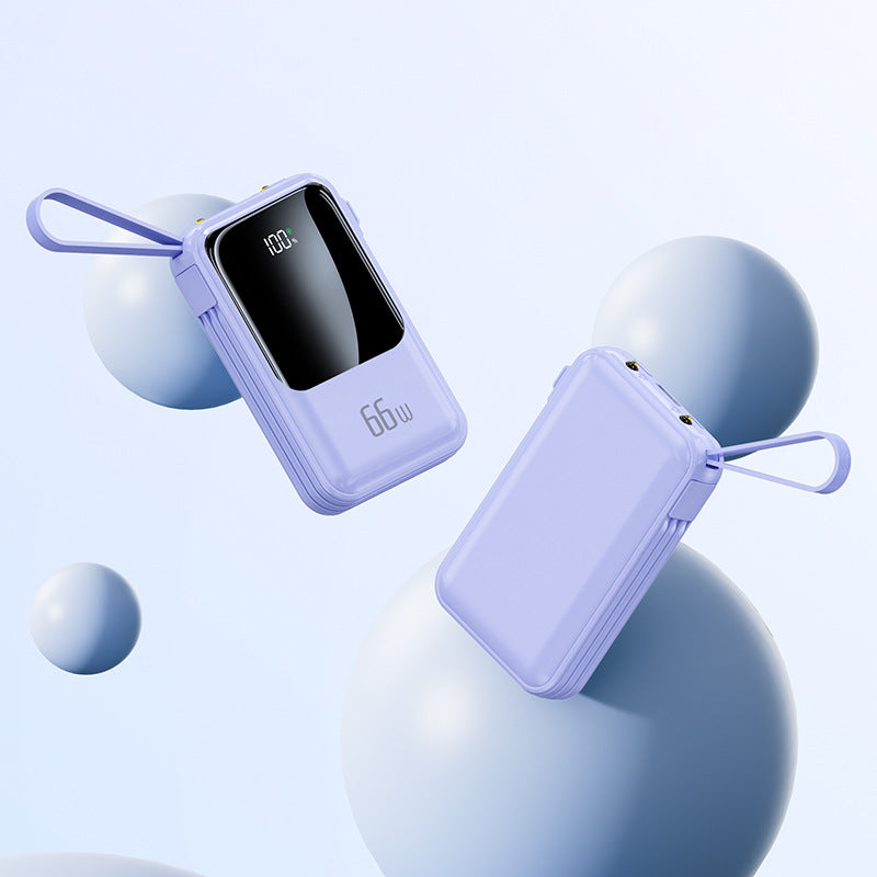 Portable power bank with 66W fast charging function and digital display Stornfield