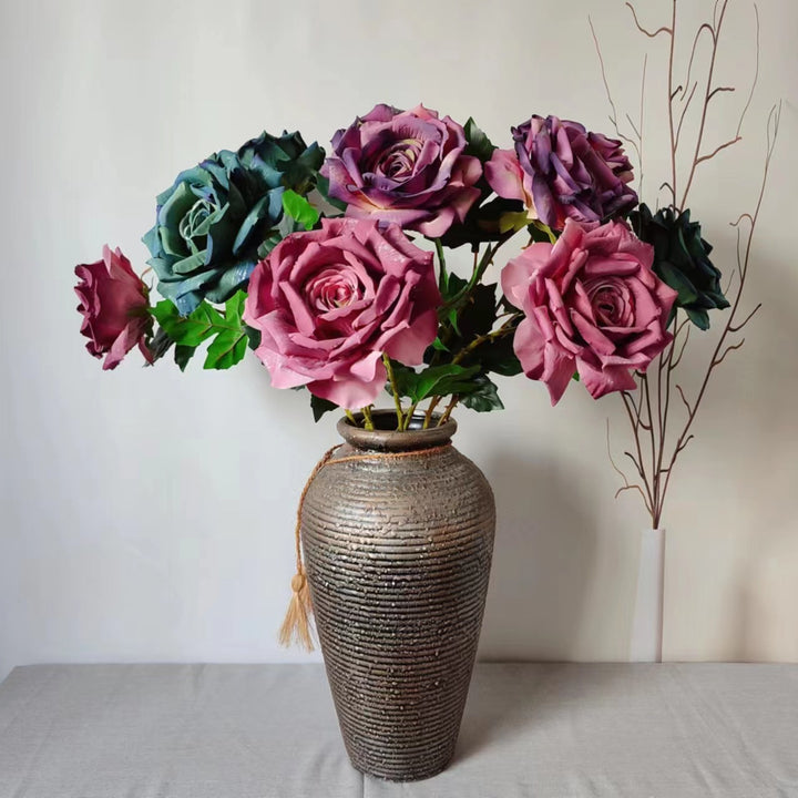 Realistic Lifesize Artificial Rose Stem