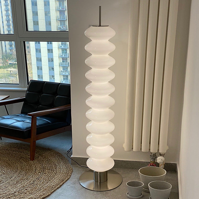Modern Table Lamp with Sculptural Design