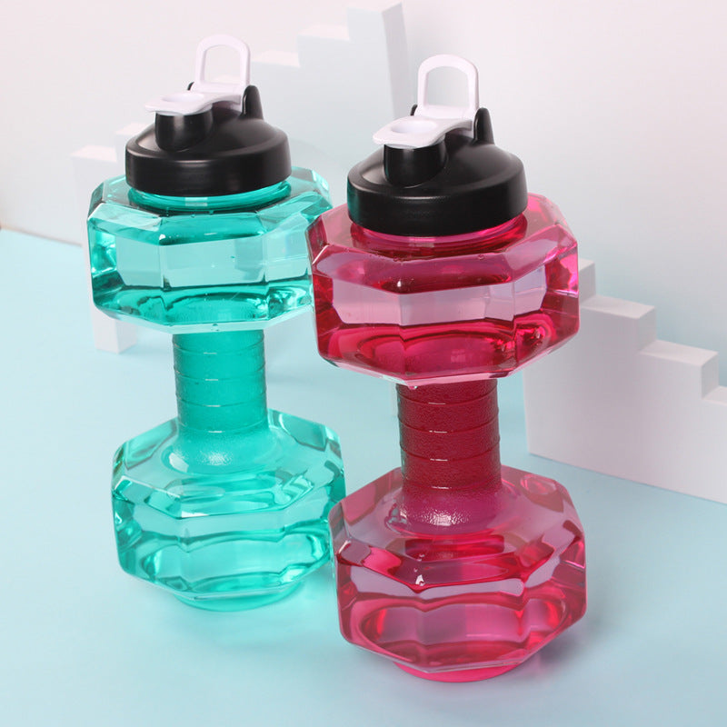 Unisex Fitness Water Bottle in Original Dumbbell Shape Stornfield