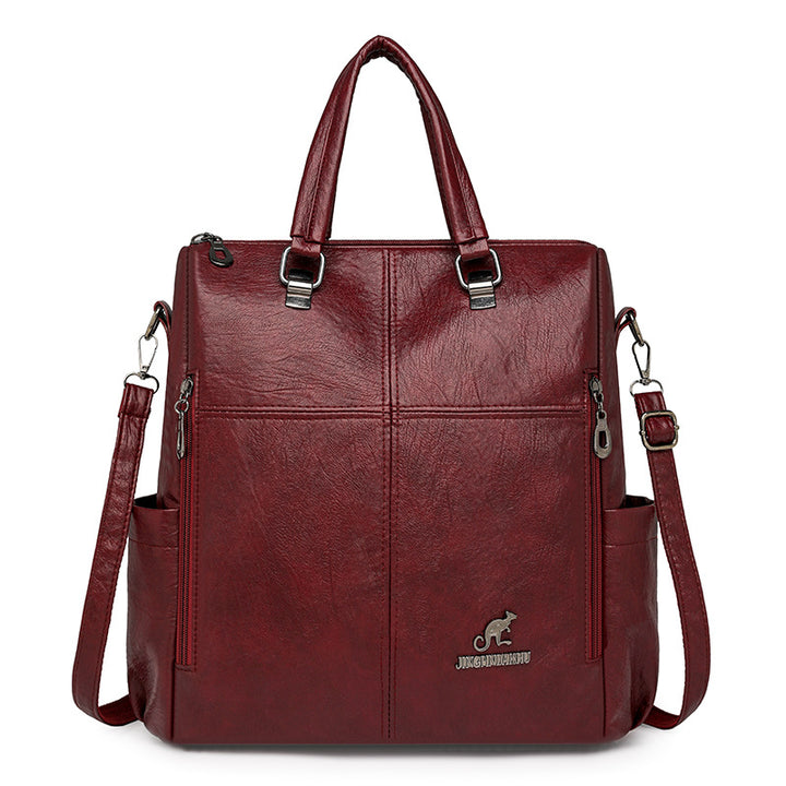 Multi-Functional Faux Leather Handbag Stornfield