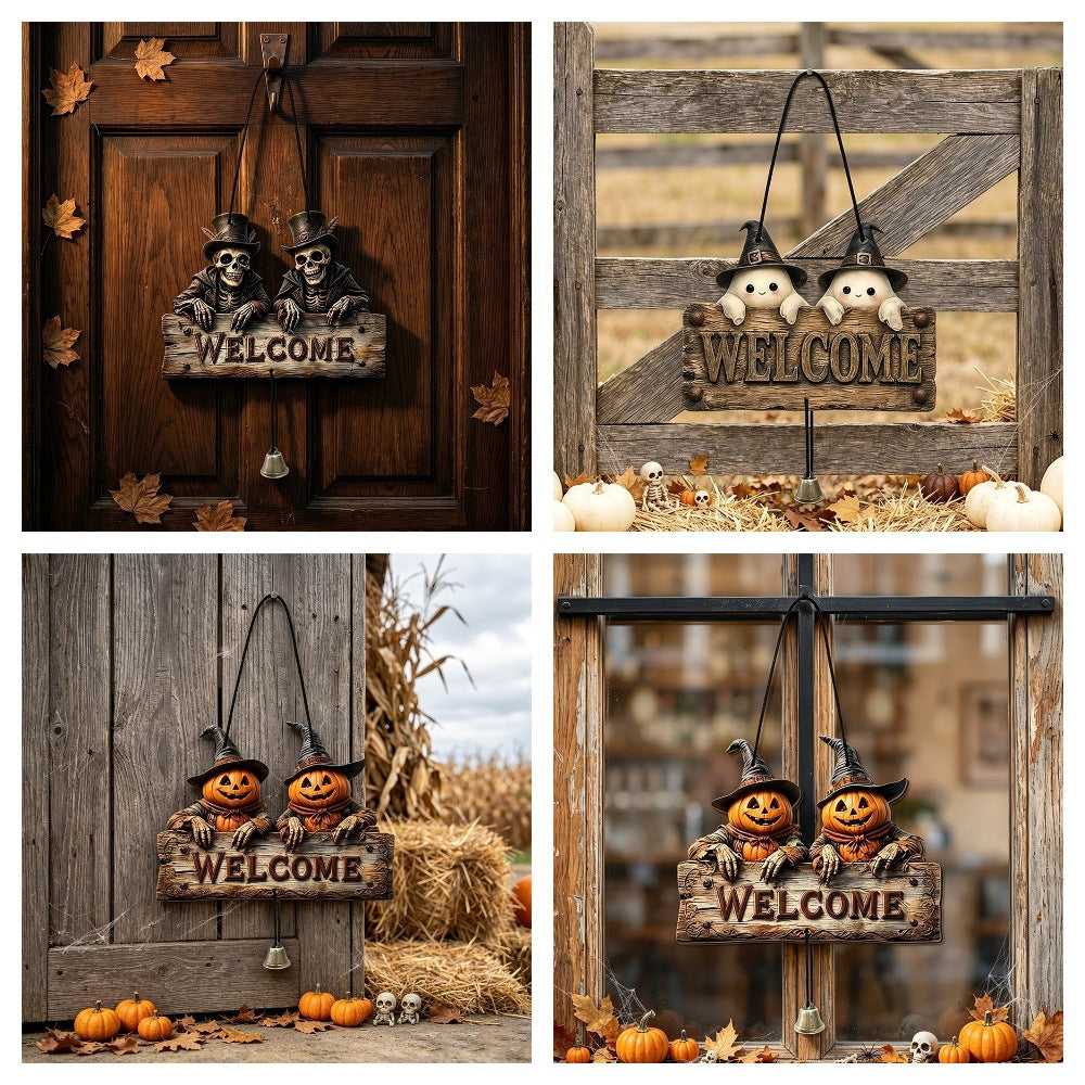Creepy Welcome Sign Decor Stornfield