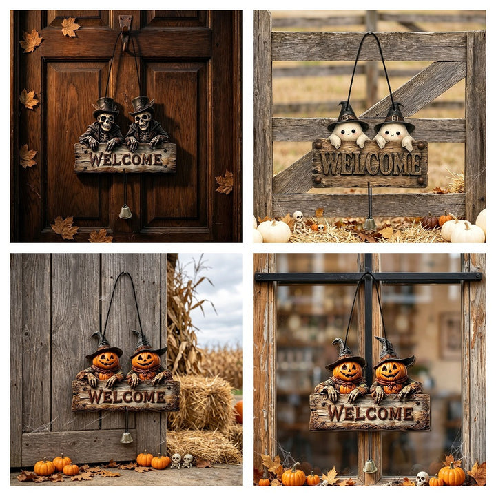 Creepy Welcome Sign Decor Stornfield