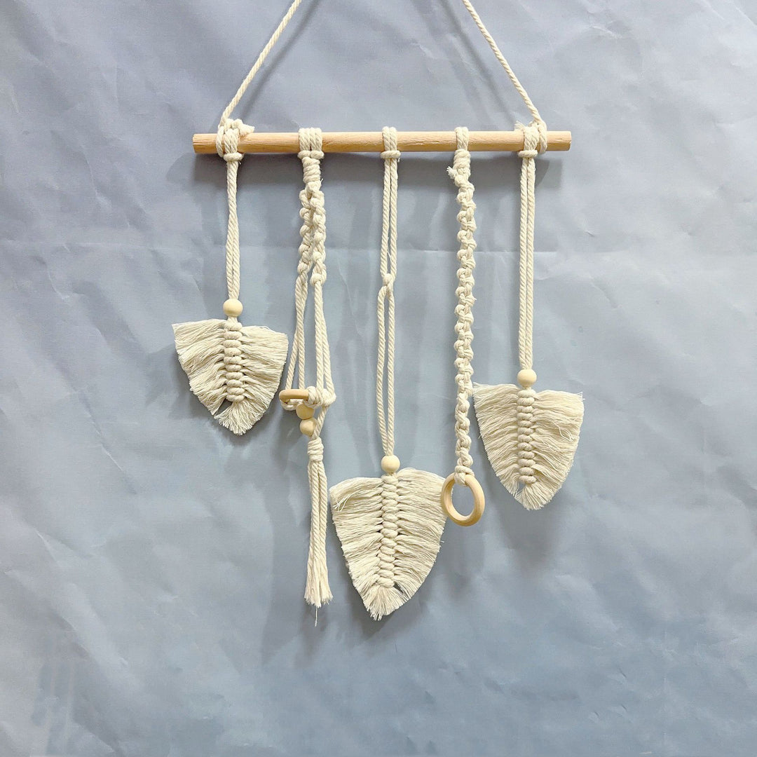 Decorative Macrame Leaf Wall Hanging Stornfield