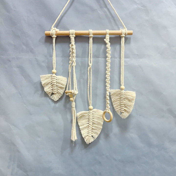 Decorative Macrame Leaf Wall Hanging Stornfield