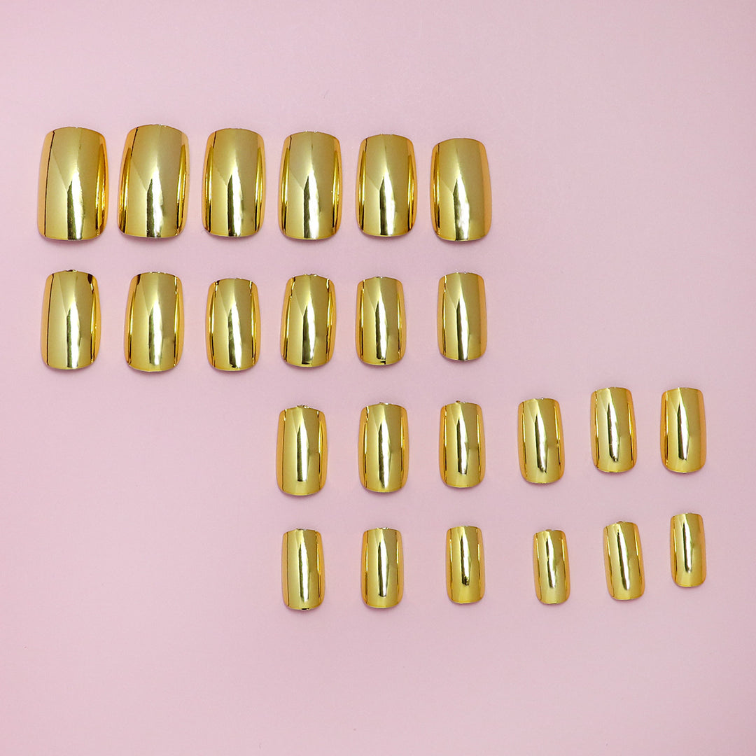 Glossy Press-On Nails Set Stornfield