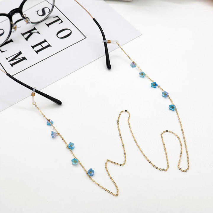 Floral Embellished Eyewear Chain Stornfield